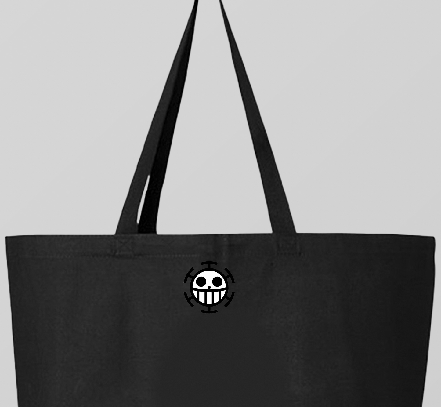 Heart Pirates jolly roger tote bag