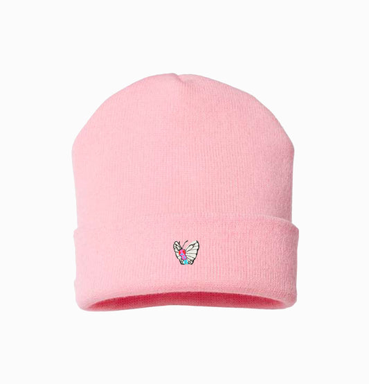 #0012 pink beanie