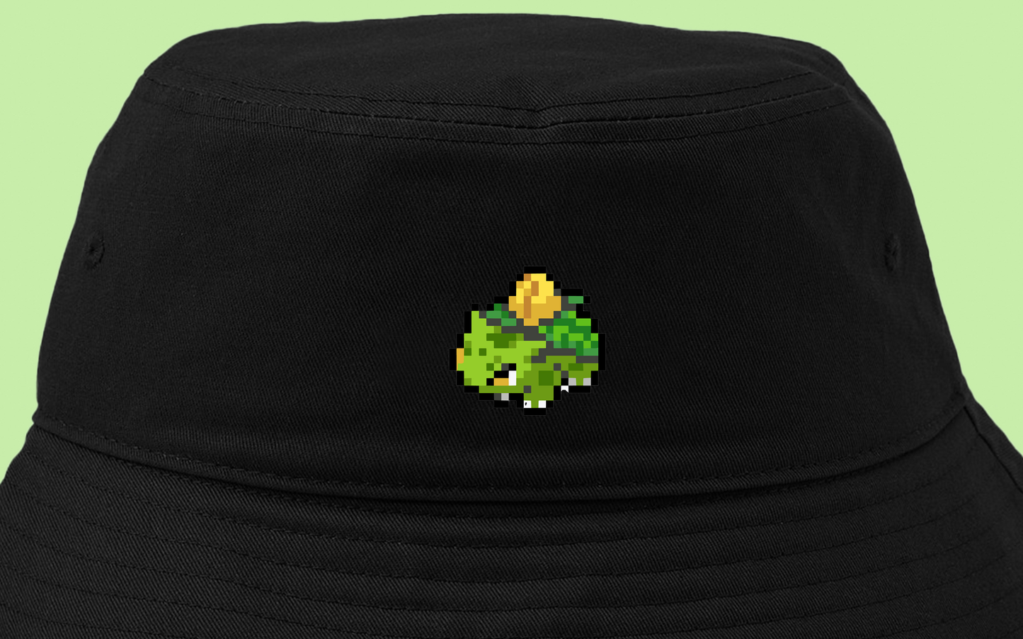 ivysaur sprite shiny tiny bucket hat