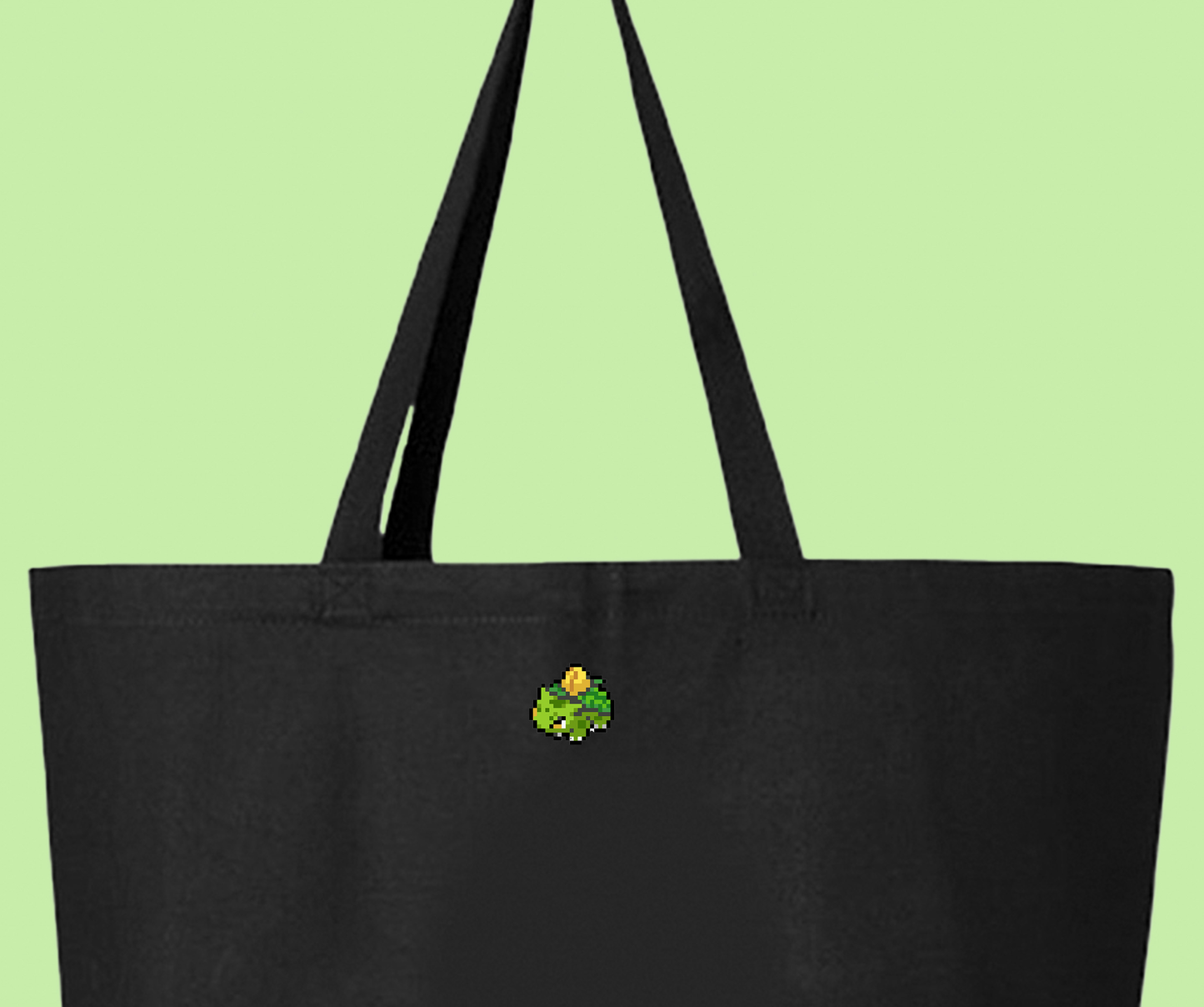 ivysaur sprite shiny tiny tote bag