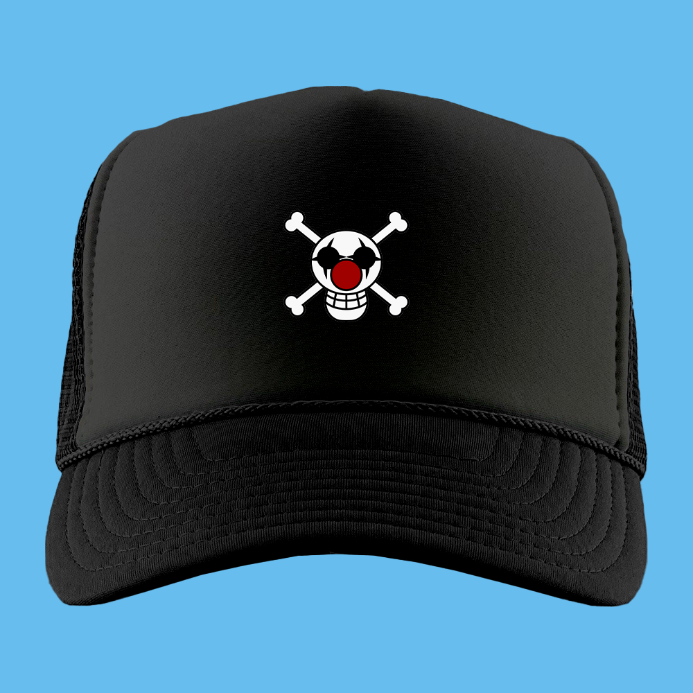 Buggy Pirates jolly roger foam trucker