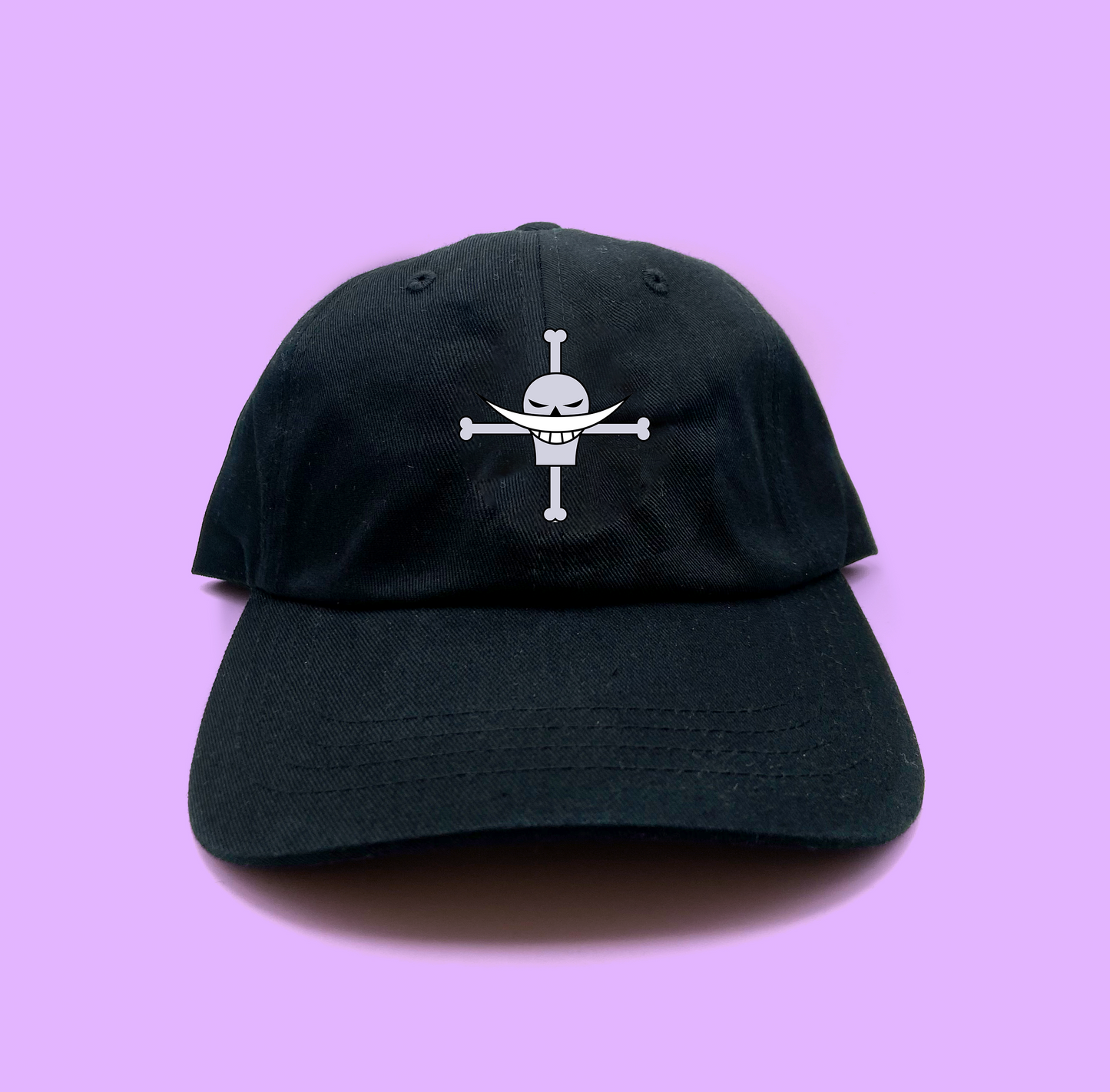 Whitebeard pirates jolly roger dad hat