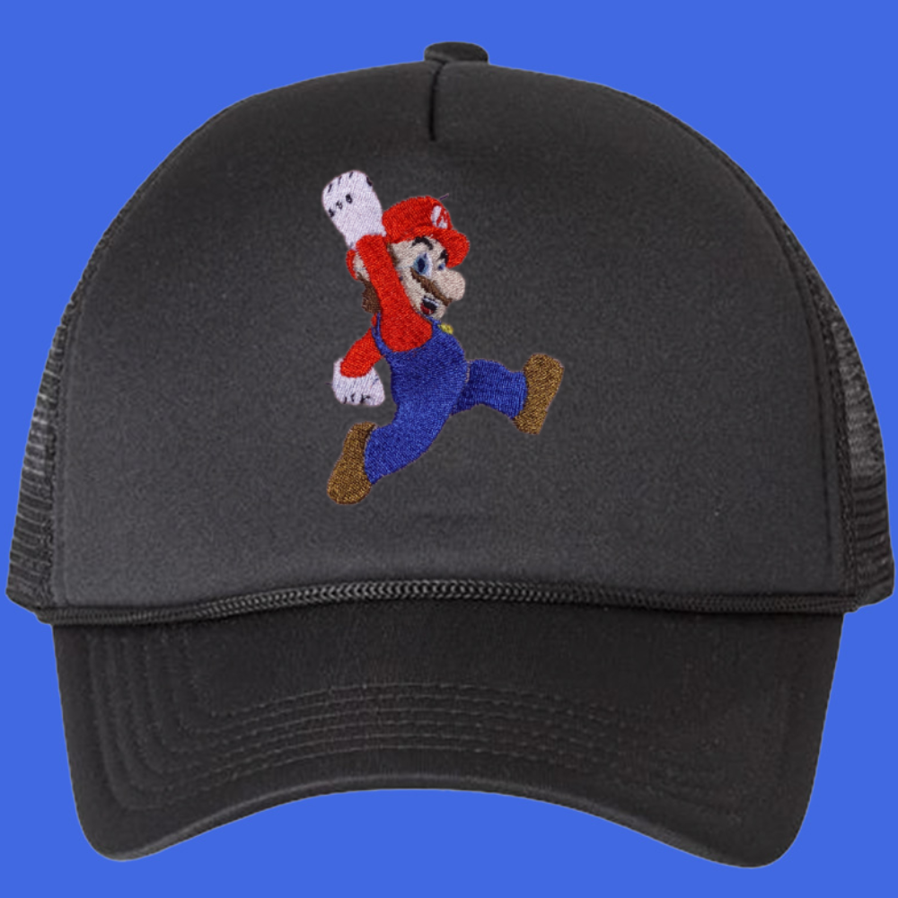 mario foam trucker