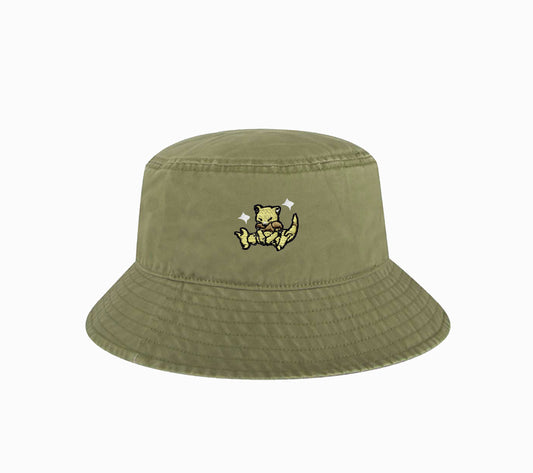 #0063 shiny bucket hat