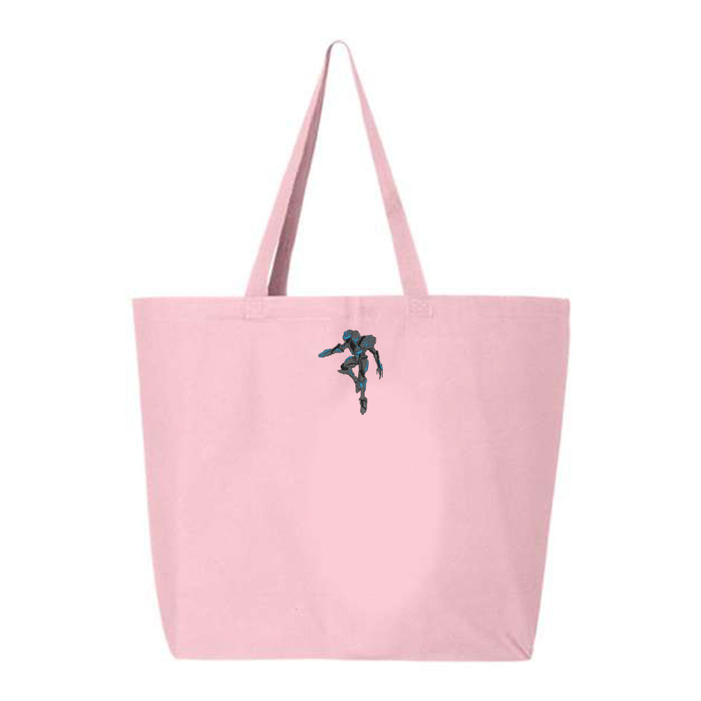 dark sammus tote bag