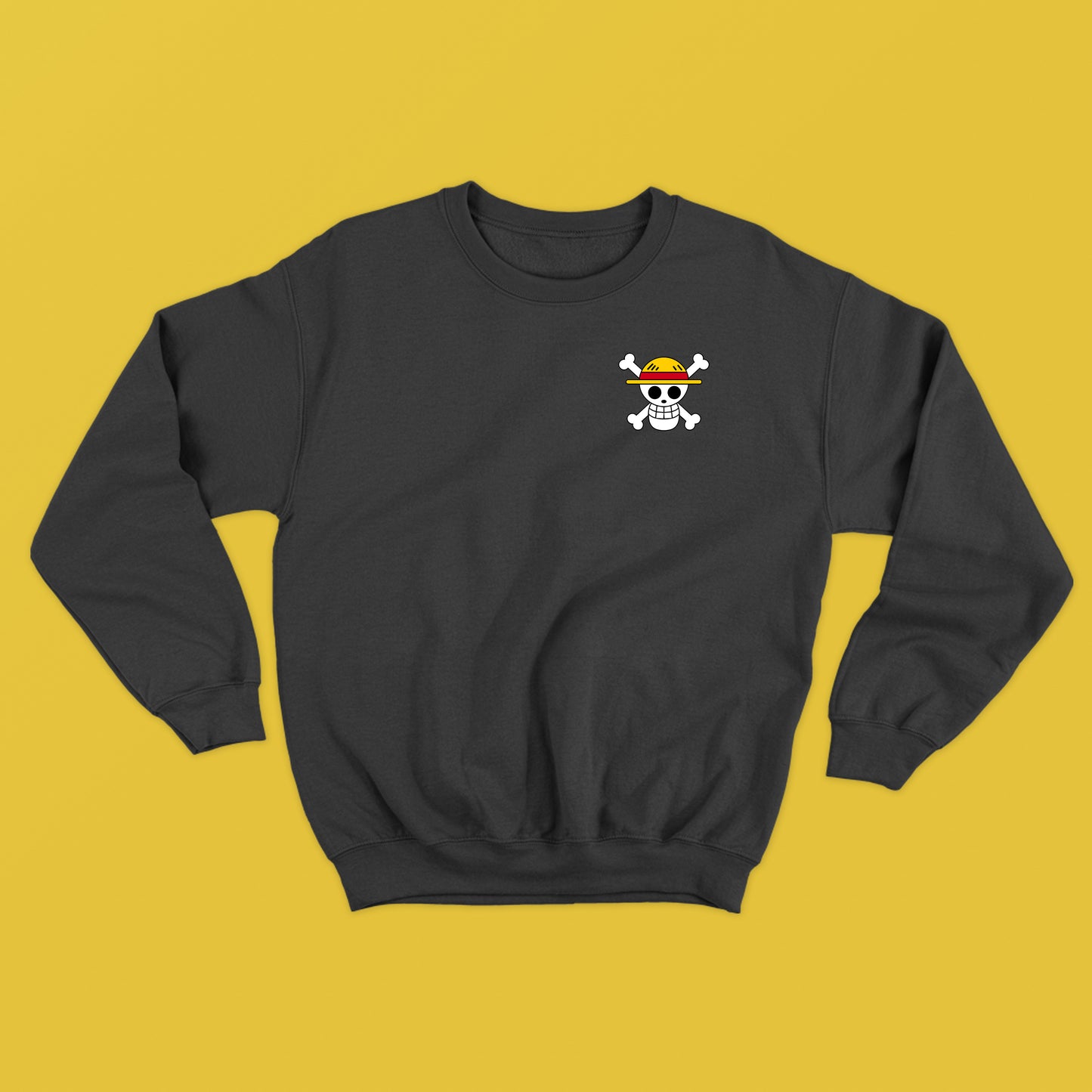 Straw Hat Pirates jolly roger sweatshirt