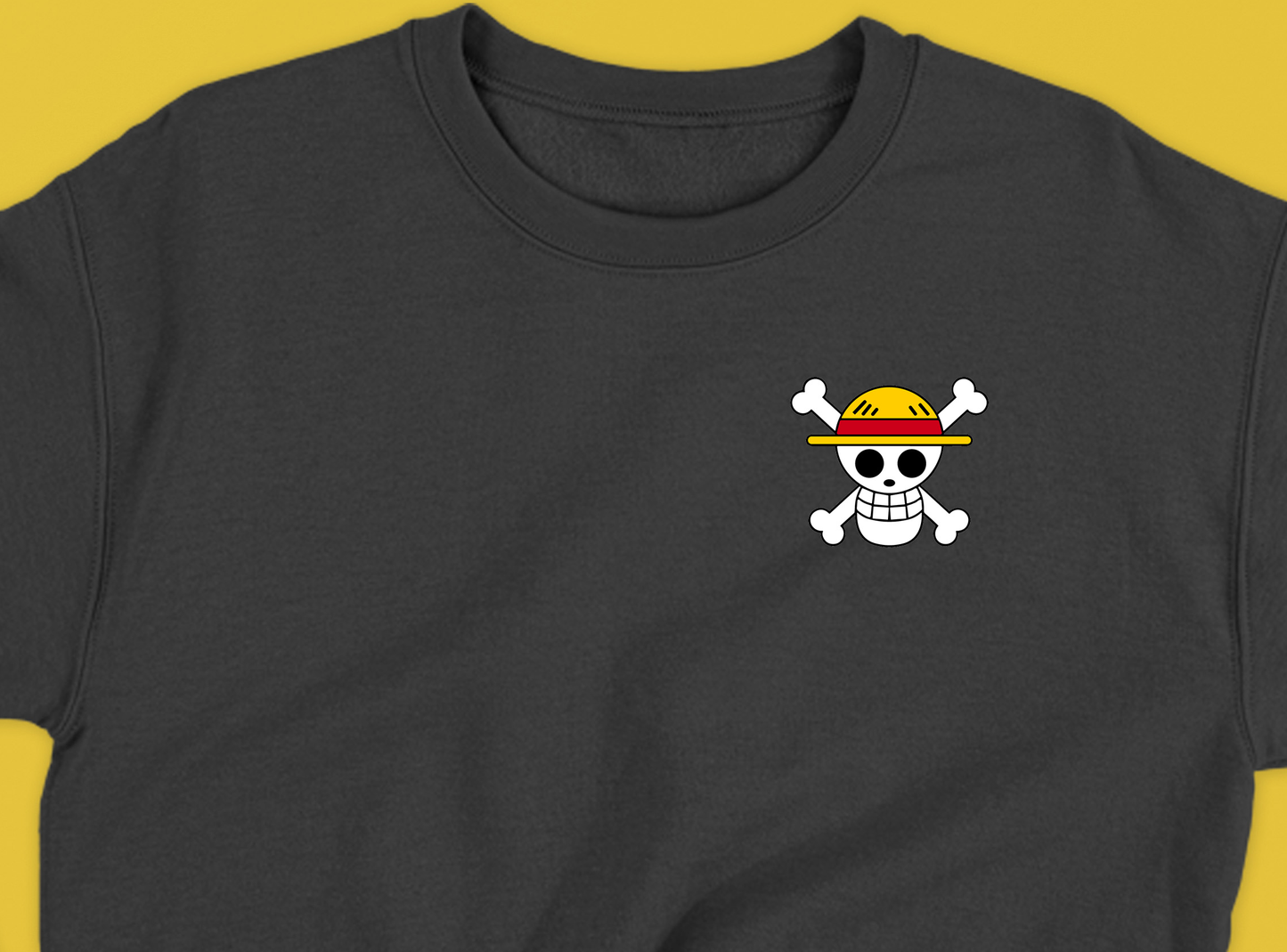 Straw Hat Pirates jolly roger sweatshirt