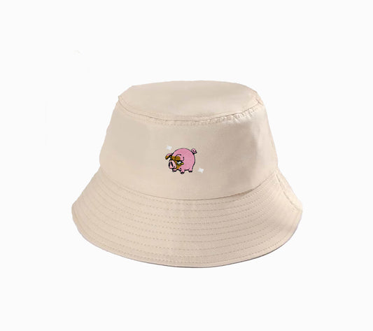 #0915 shiny bucket hat