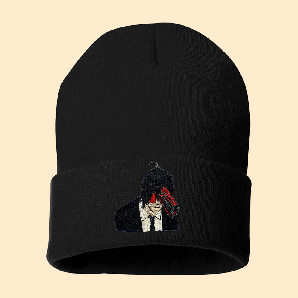 aki gun devil chainsaw man beanie