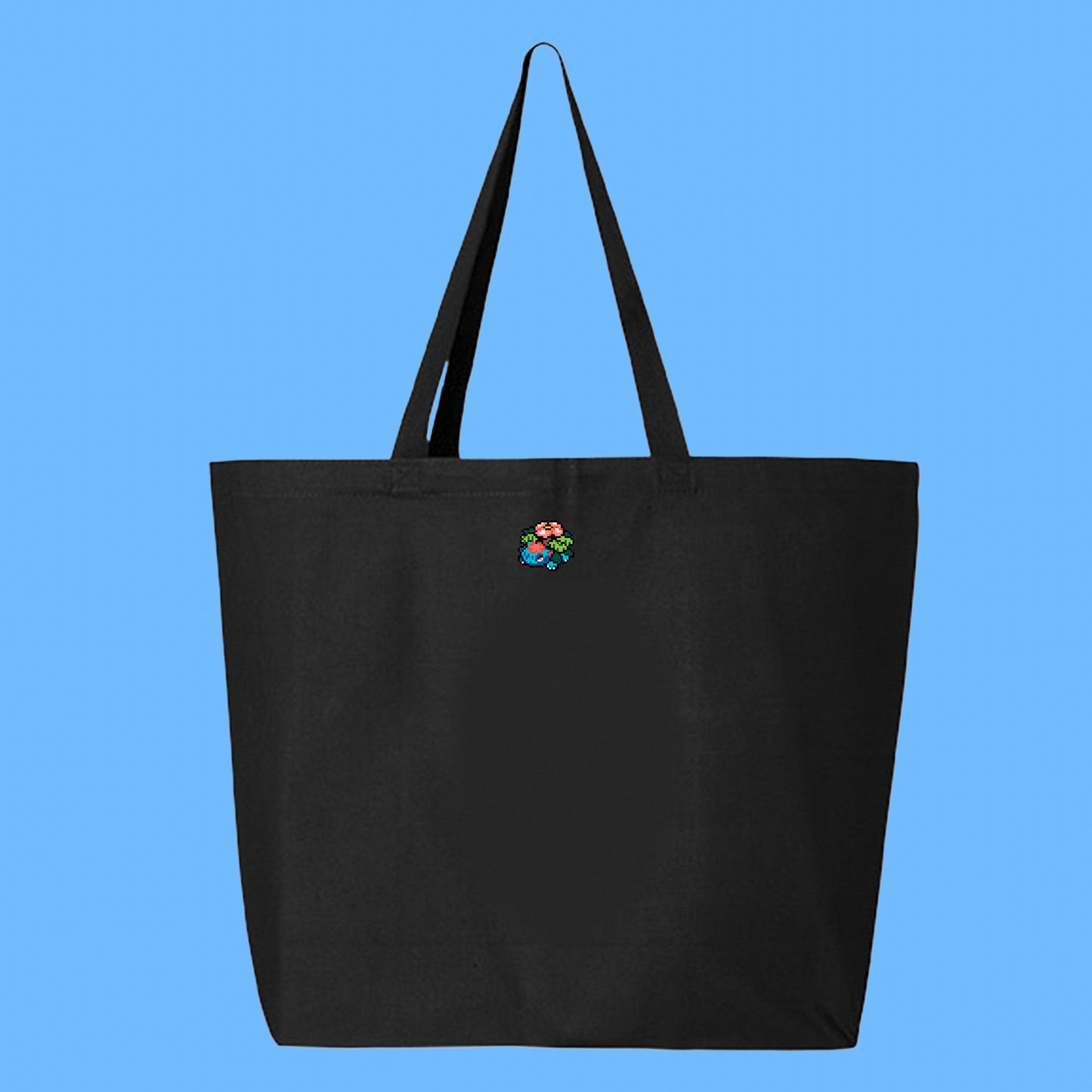 venusaur mega sprite tiny tote bag