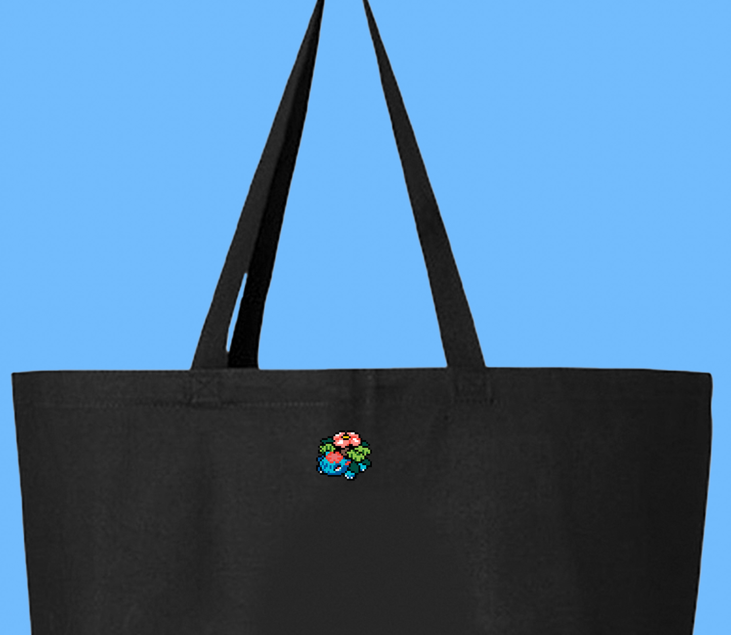 venusaur mega sprite tiny tote bag