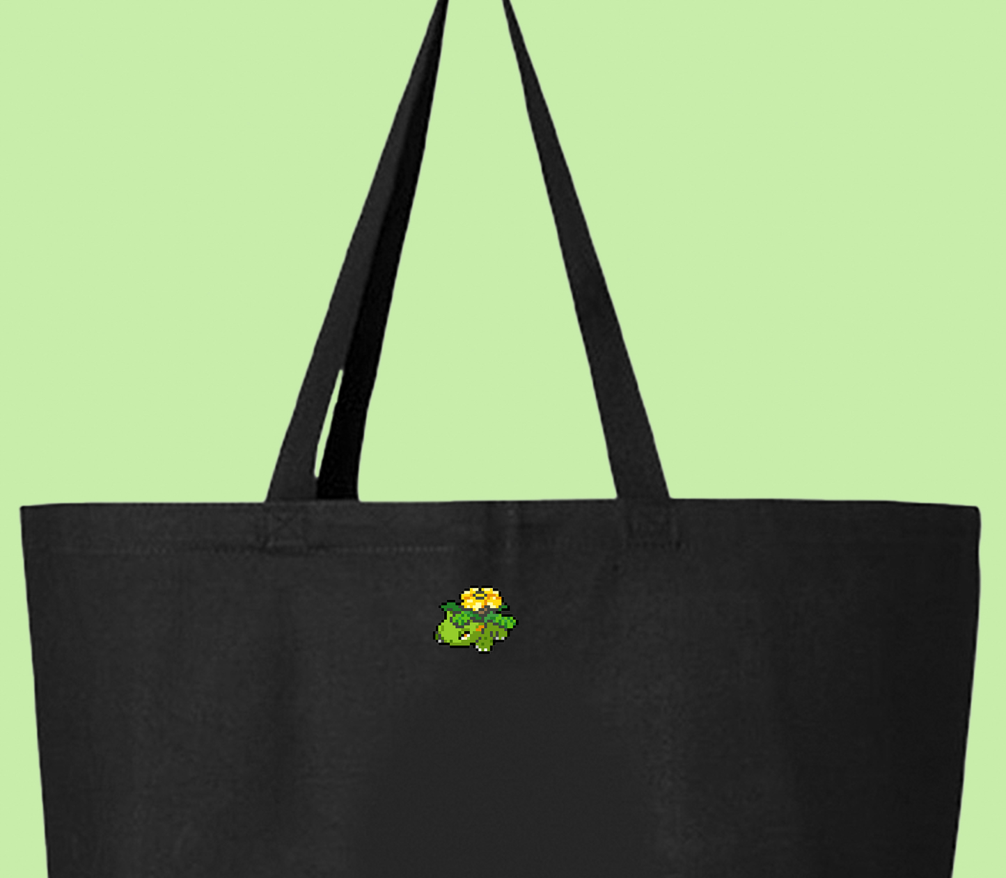 venusaur sprite shiny tiny tote bag