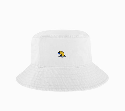 #0960 short shiny bucket hat