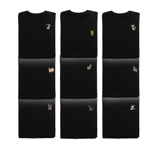 Eeveelution Tee Shirt Pack