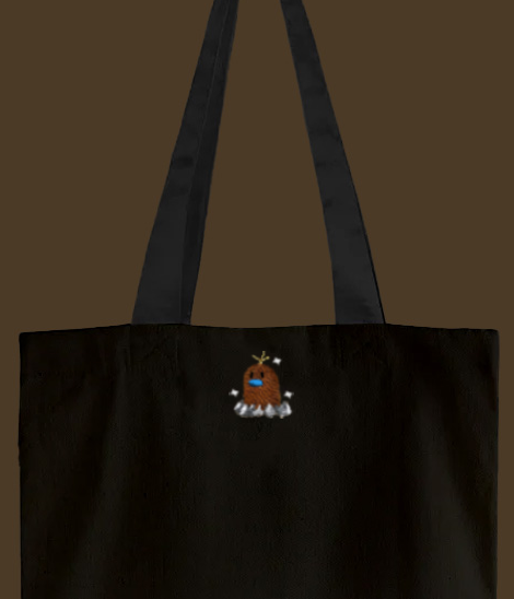 #0050 shiny tote bag