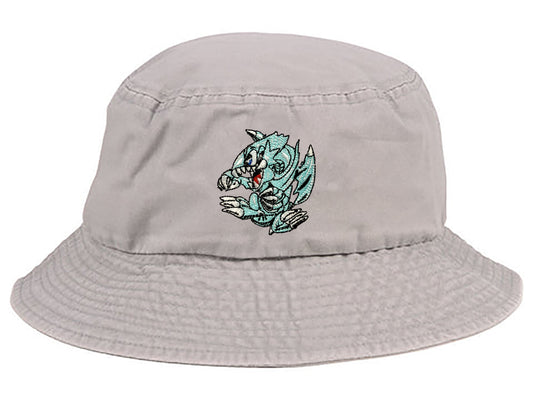 Blue eyes toon dragon bucket hat