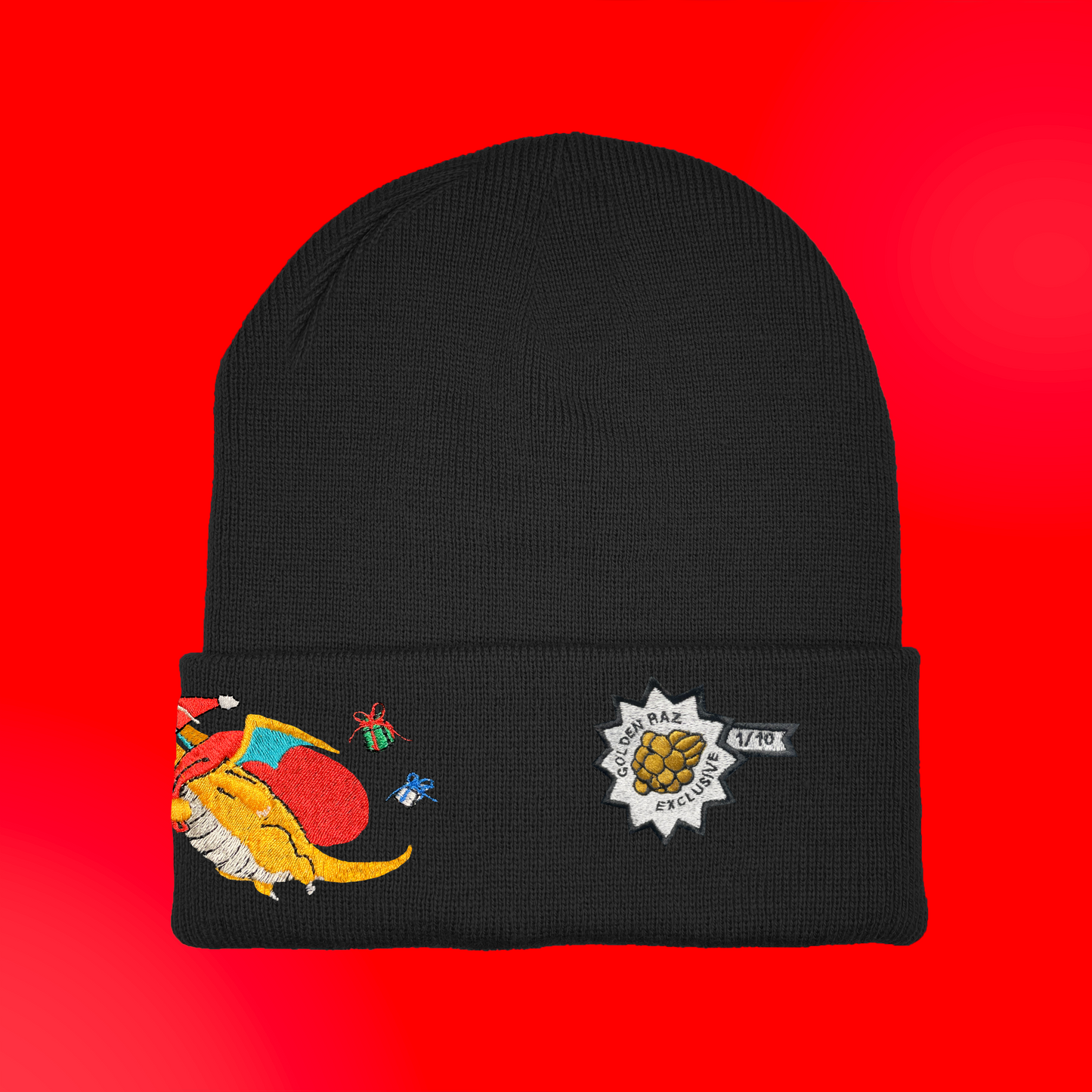 Dragonite Santa Exclusive Beanie.