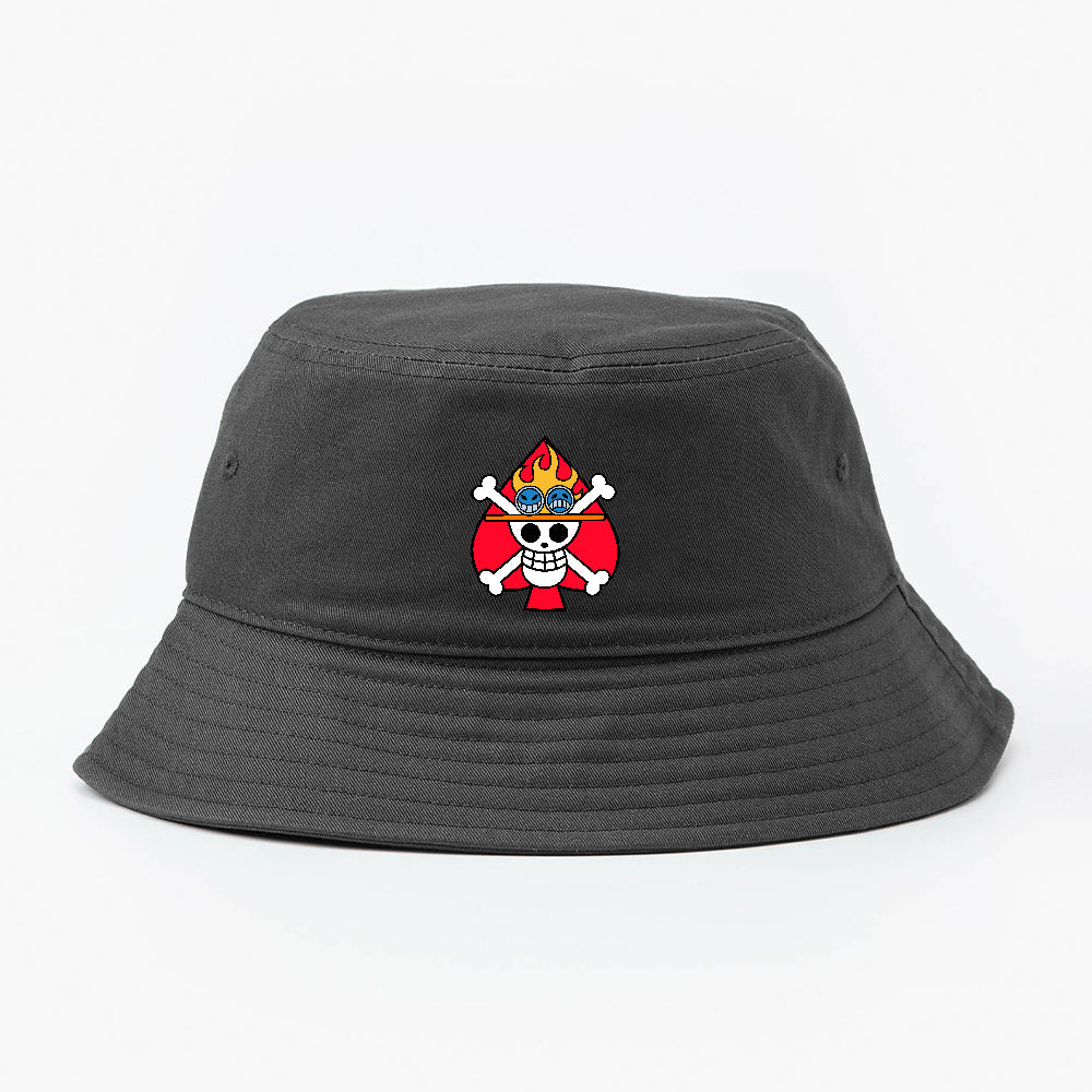 Spade Pirates jolly roger bucket hat