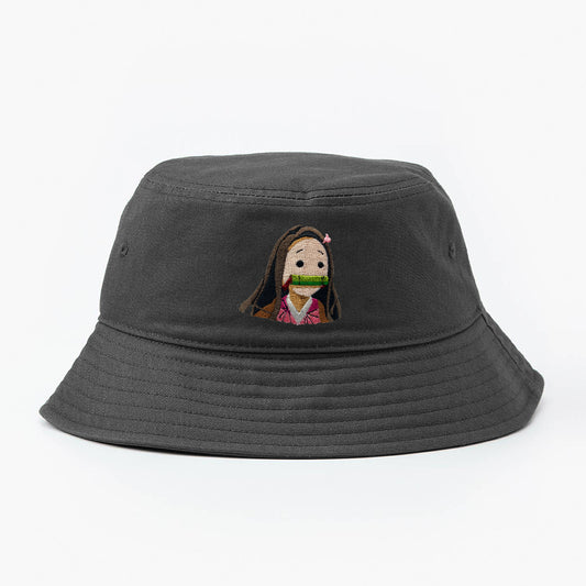 nezuko demon slayer bucket hat