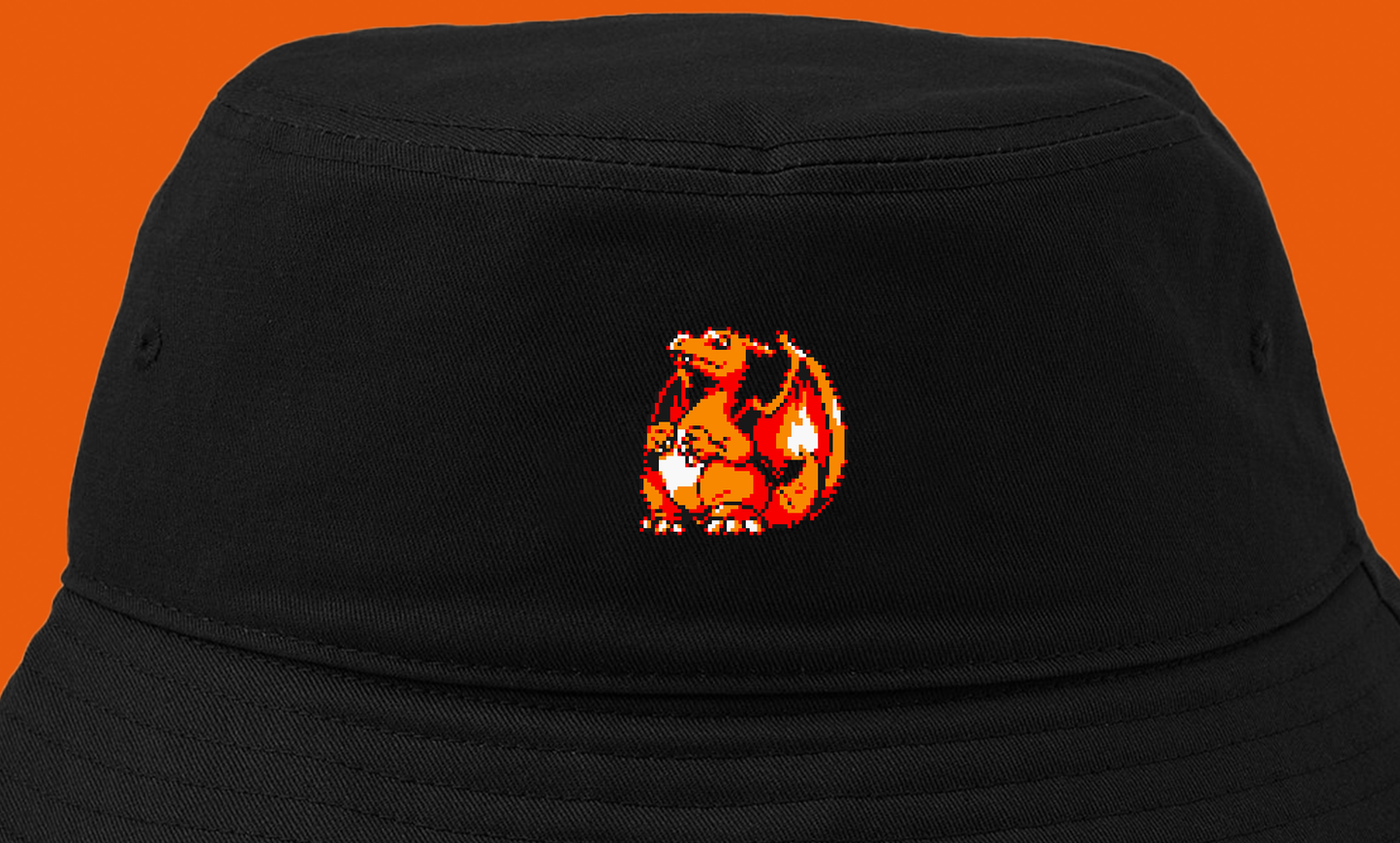 charizard sprite 1st gen bucket hat