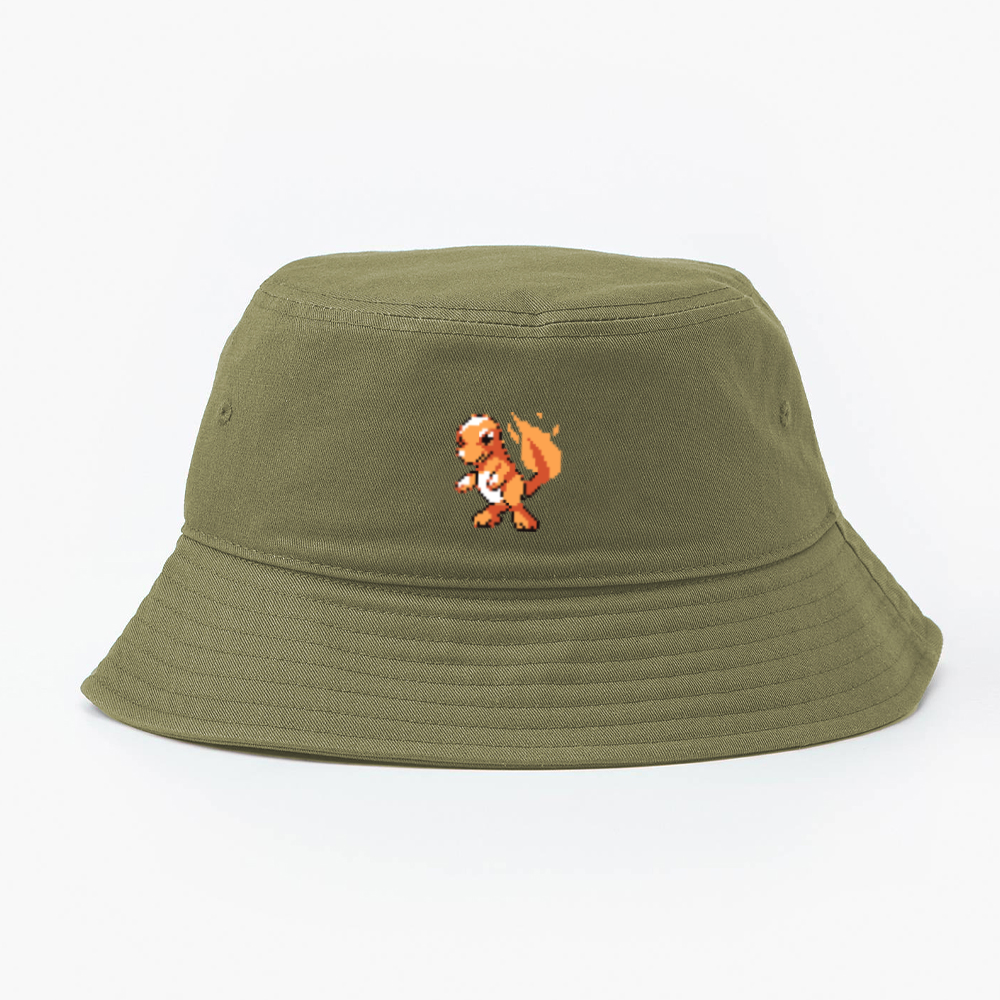 charmander sprite 1st gen bucket hat