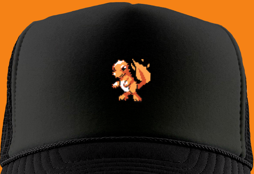 charmander sprite 1st gen foam trucker