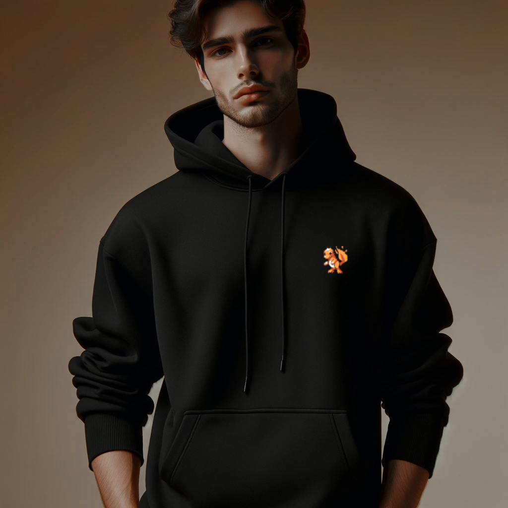 charmander sprite 1st gen hoodie