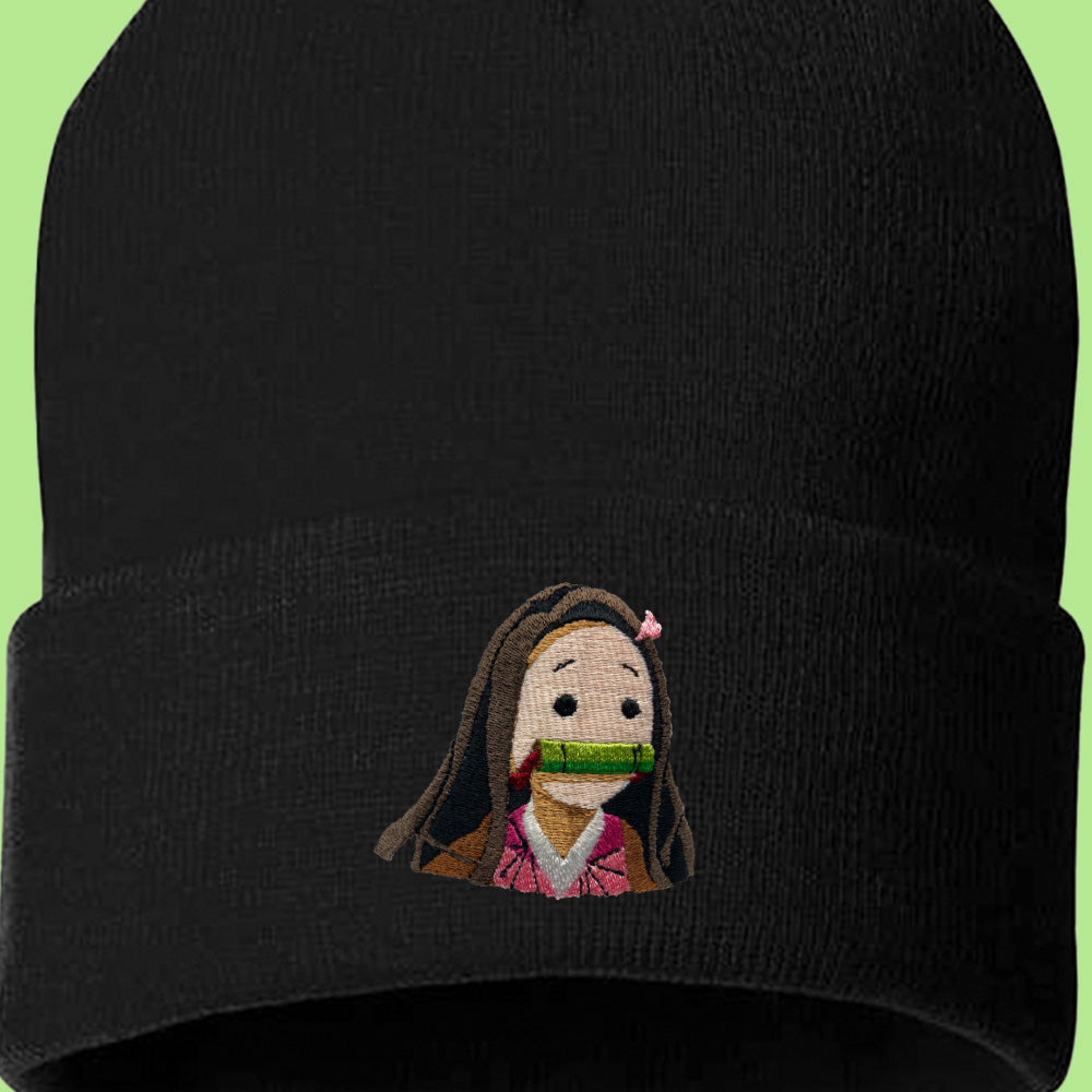 nezuko dirp demon slayer beanie