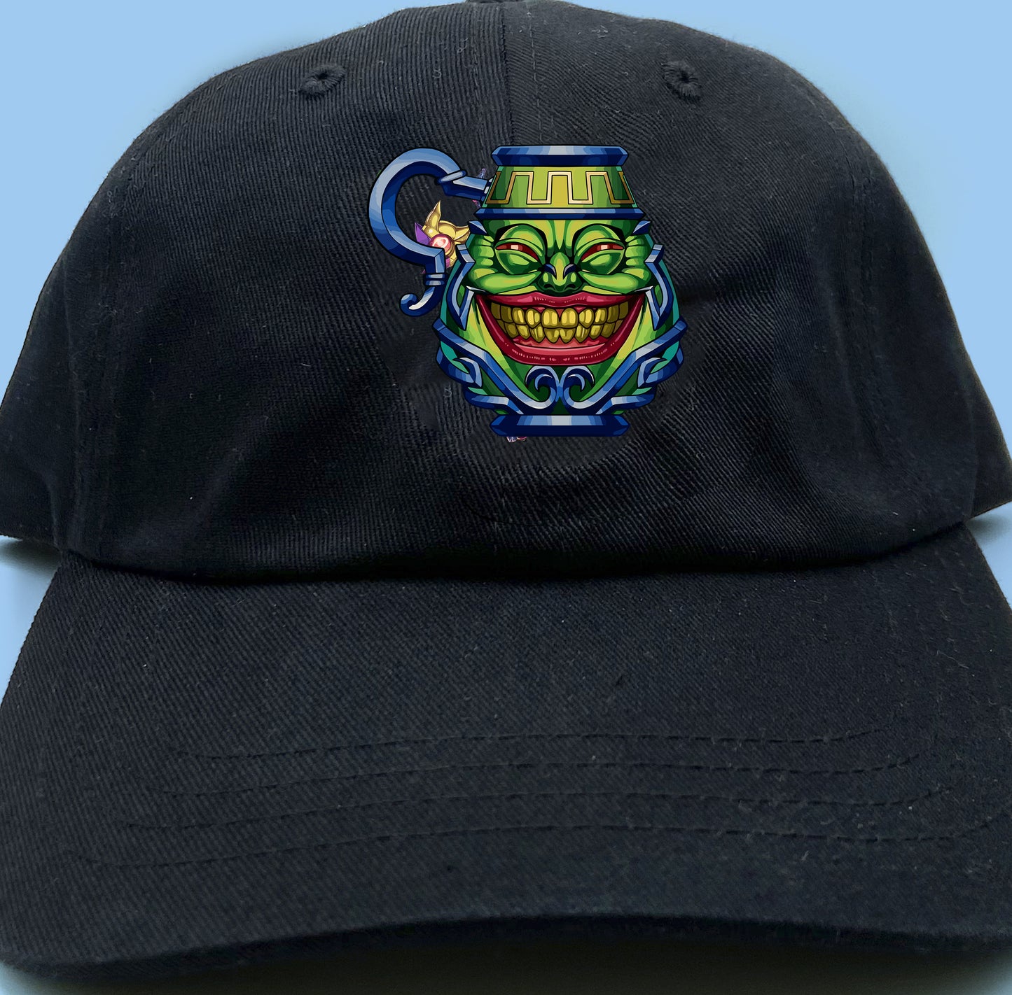 pot of greed dad hat