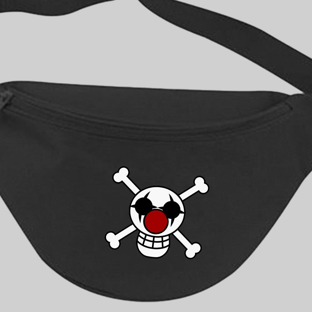 Buggy Pirates jolly roger fanny pack