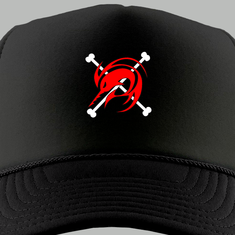 Arlong Pirates jolly roger foam trucker