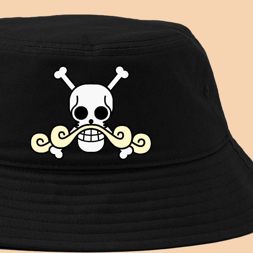 Roger Pirates jolly roger bucket hat