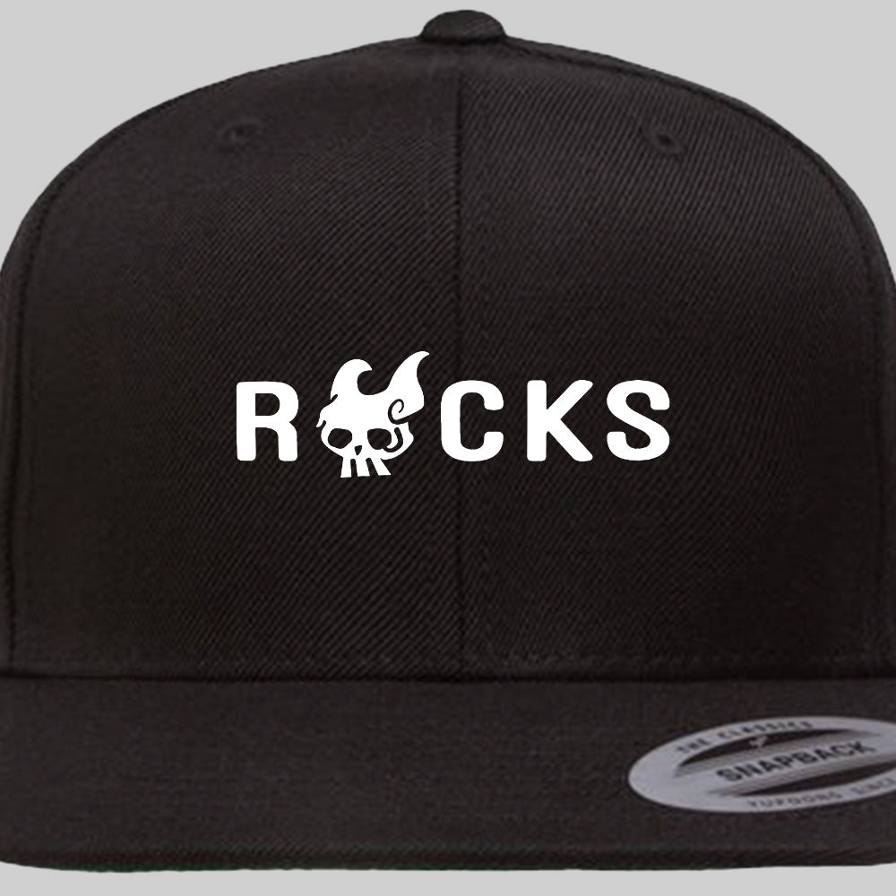 Rocks Pirates jolly roger snap back