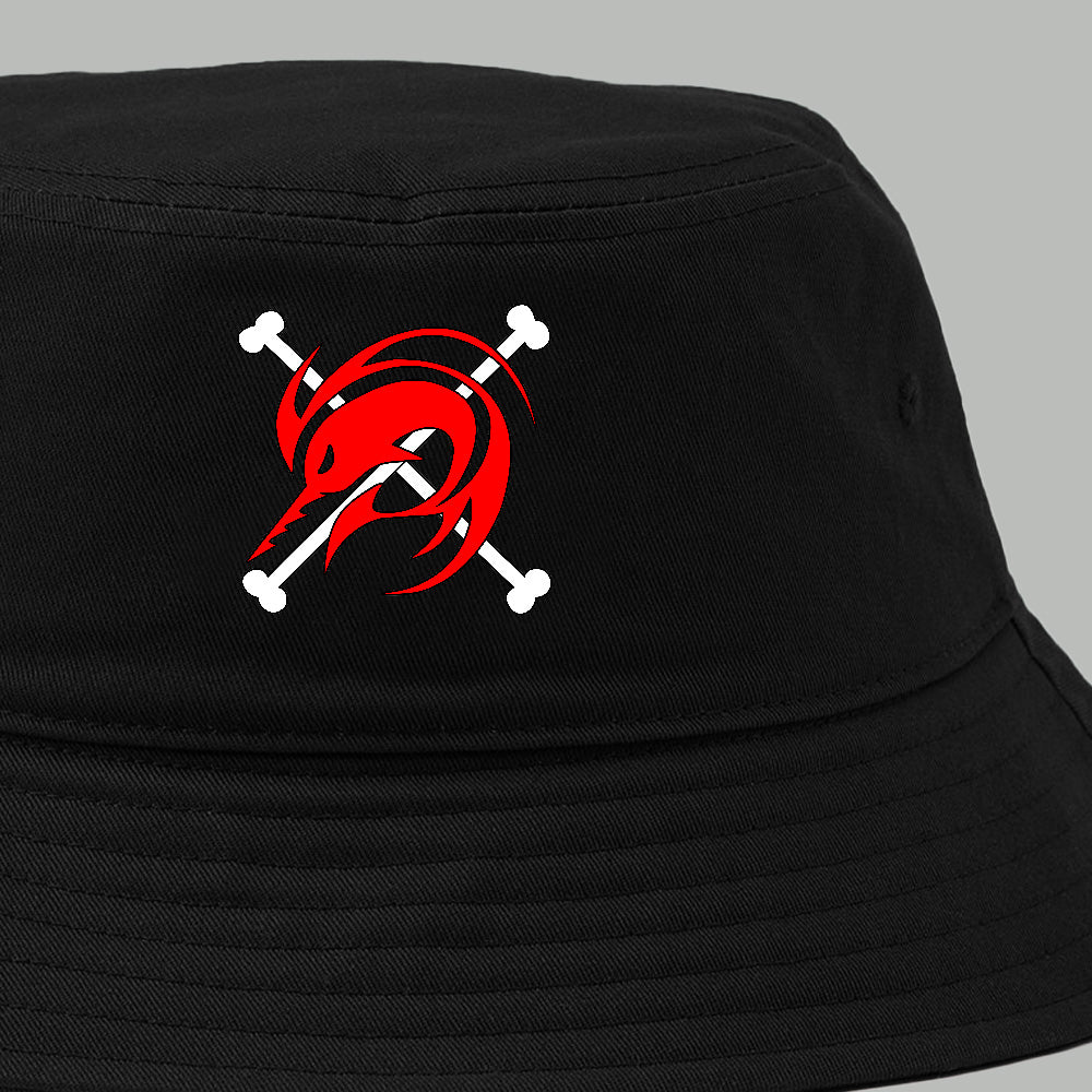 Arlong Pirates jolly roger bucket hat