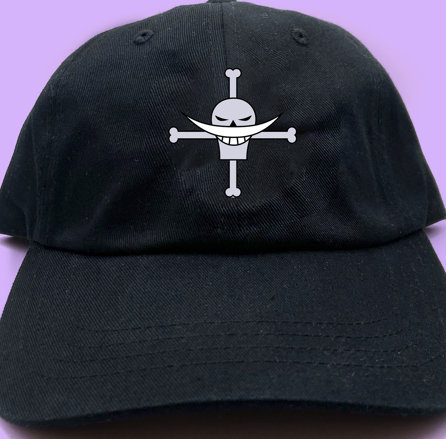 Whitebeard pirates jolly roger dad hat