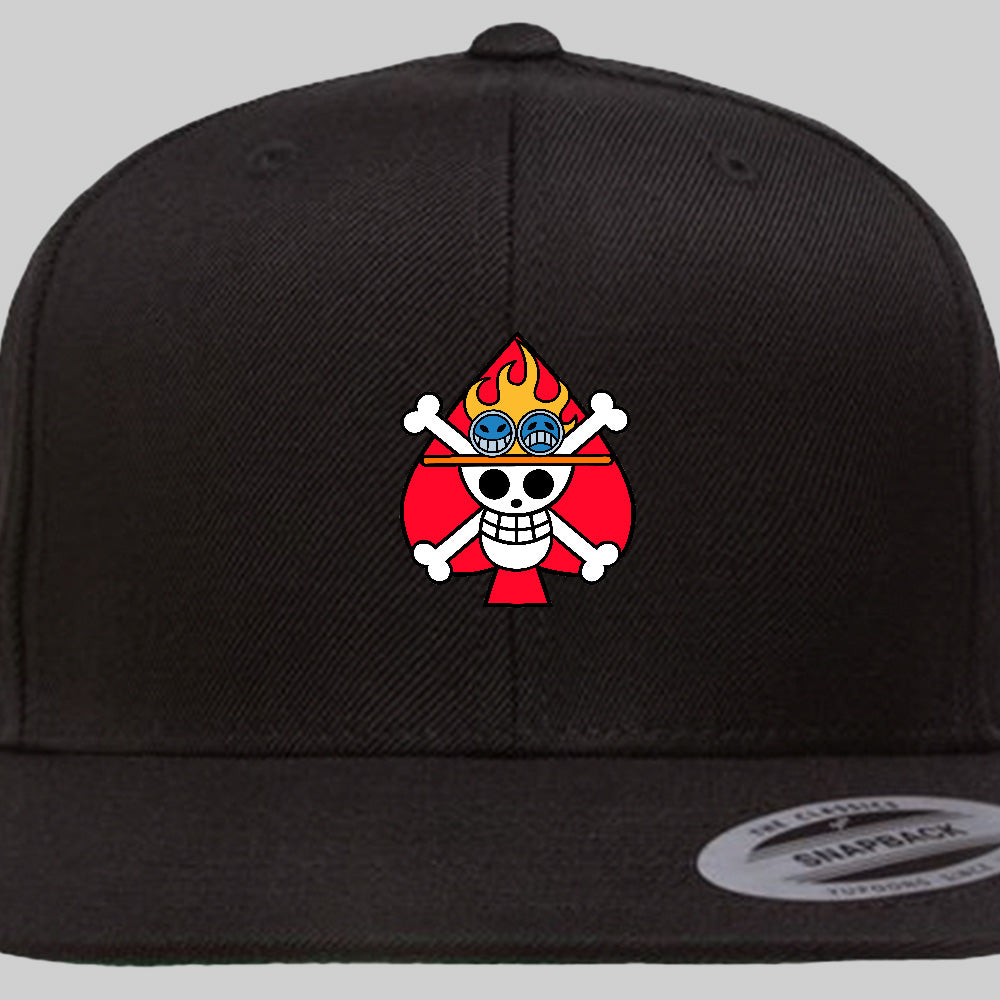 Spade Pirates jolly roger snap back