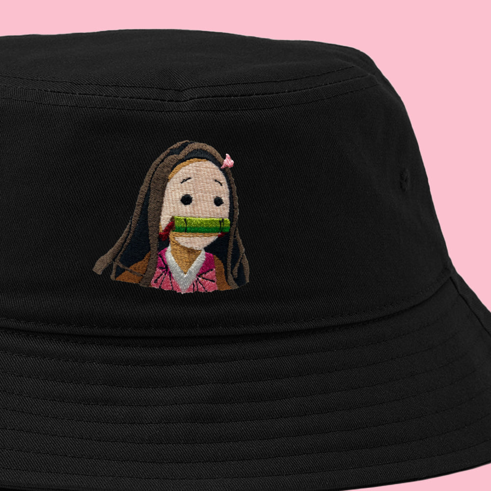 nezuko demon slayer bucket hat