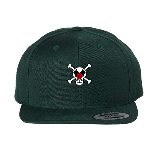 Buggy Pirates jolly roger snap back