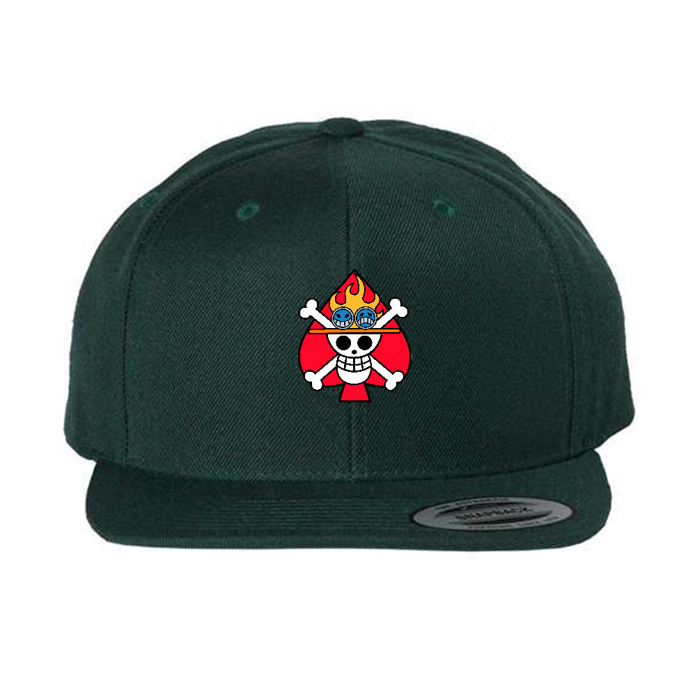 Spade Pirates jolly roger snap back