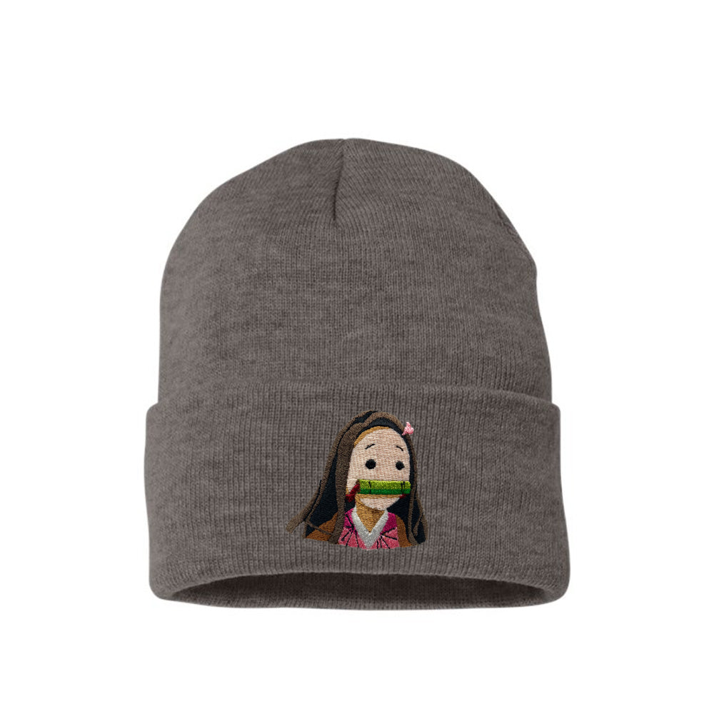 nezuko dirp demon slayer beanie