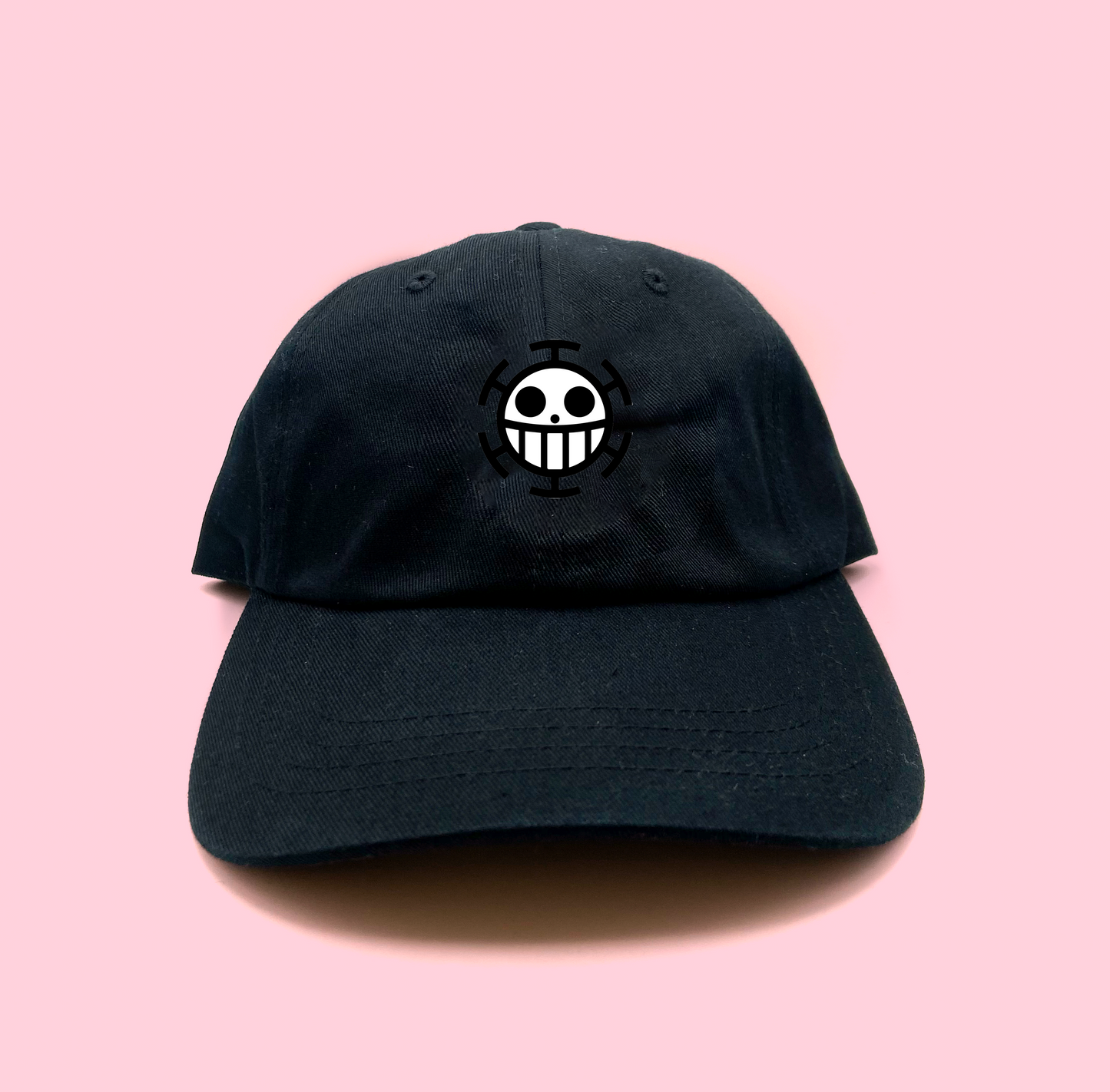 Heart Pirates jolly roger dad hat