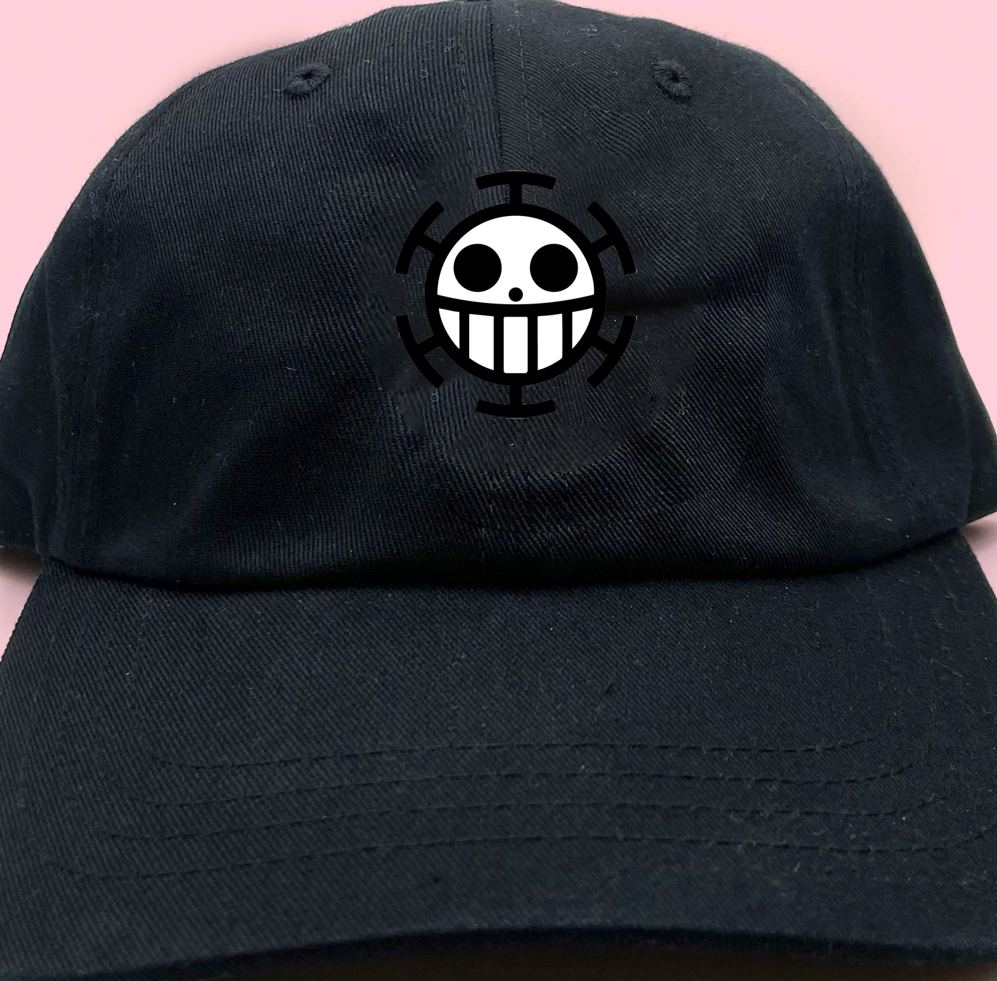 Heart Pirates jolly roger dad hat