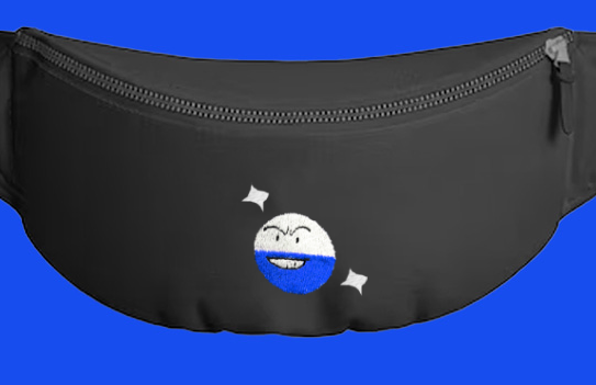 #0101 shiny fanny pack