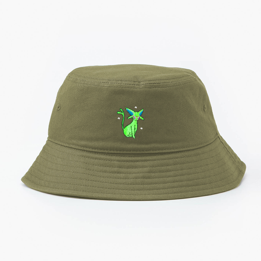 #0196 shiny bucket hat