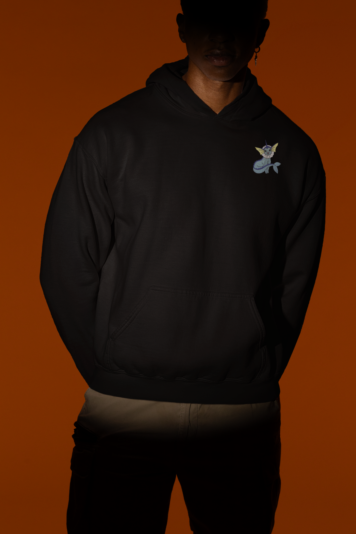 Vaporeon Embroidered Hoodie