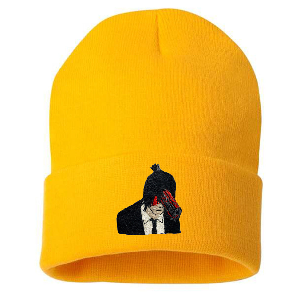 aki gun devil chainsaw man beanie