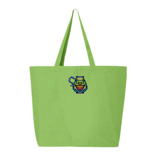 pot of greed tote bag