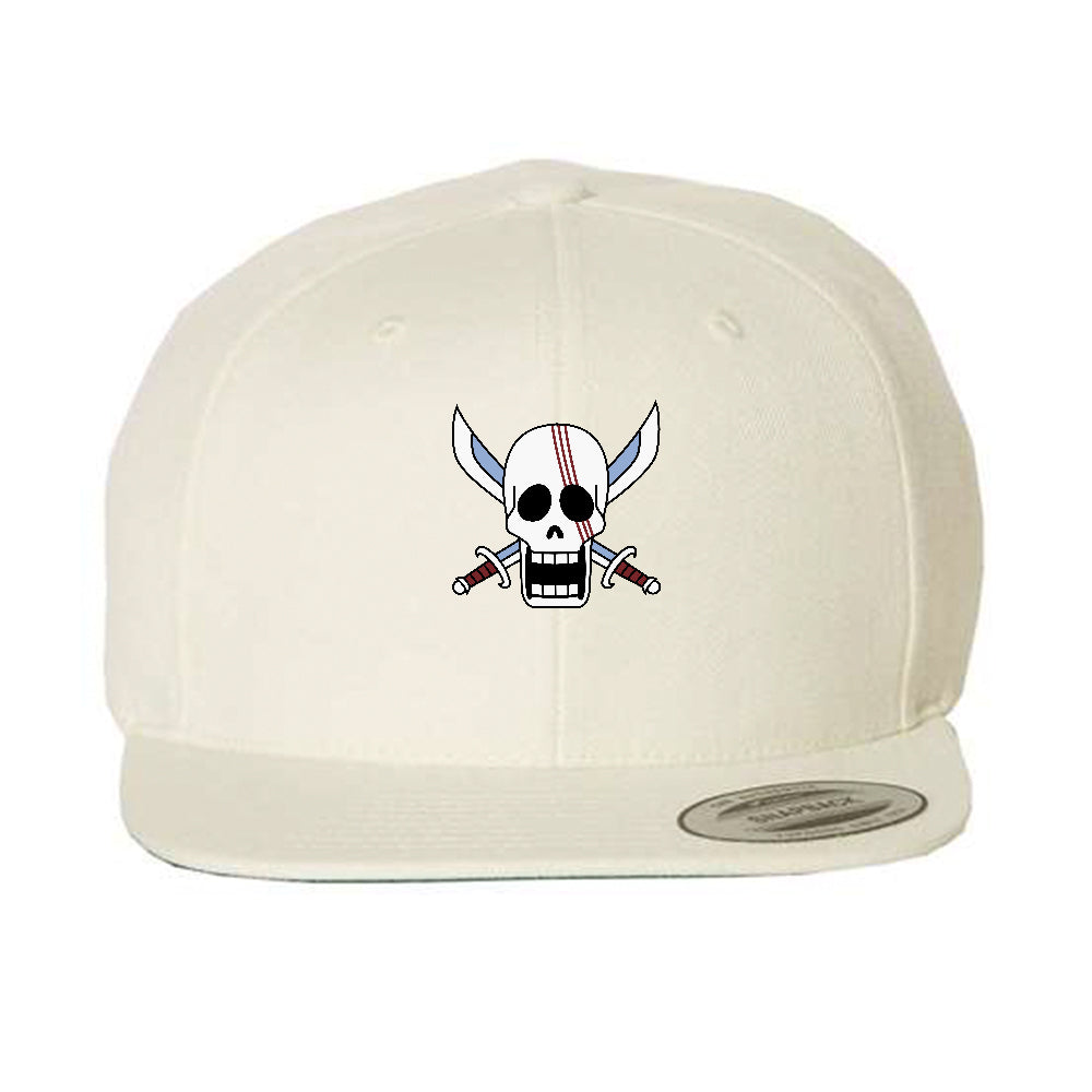 Red Hair Pirates jolly roger snap back