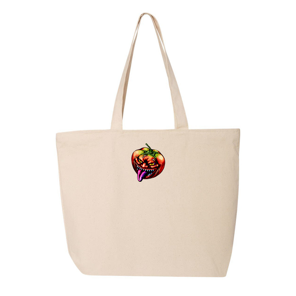 mystic tomato tote bag