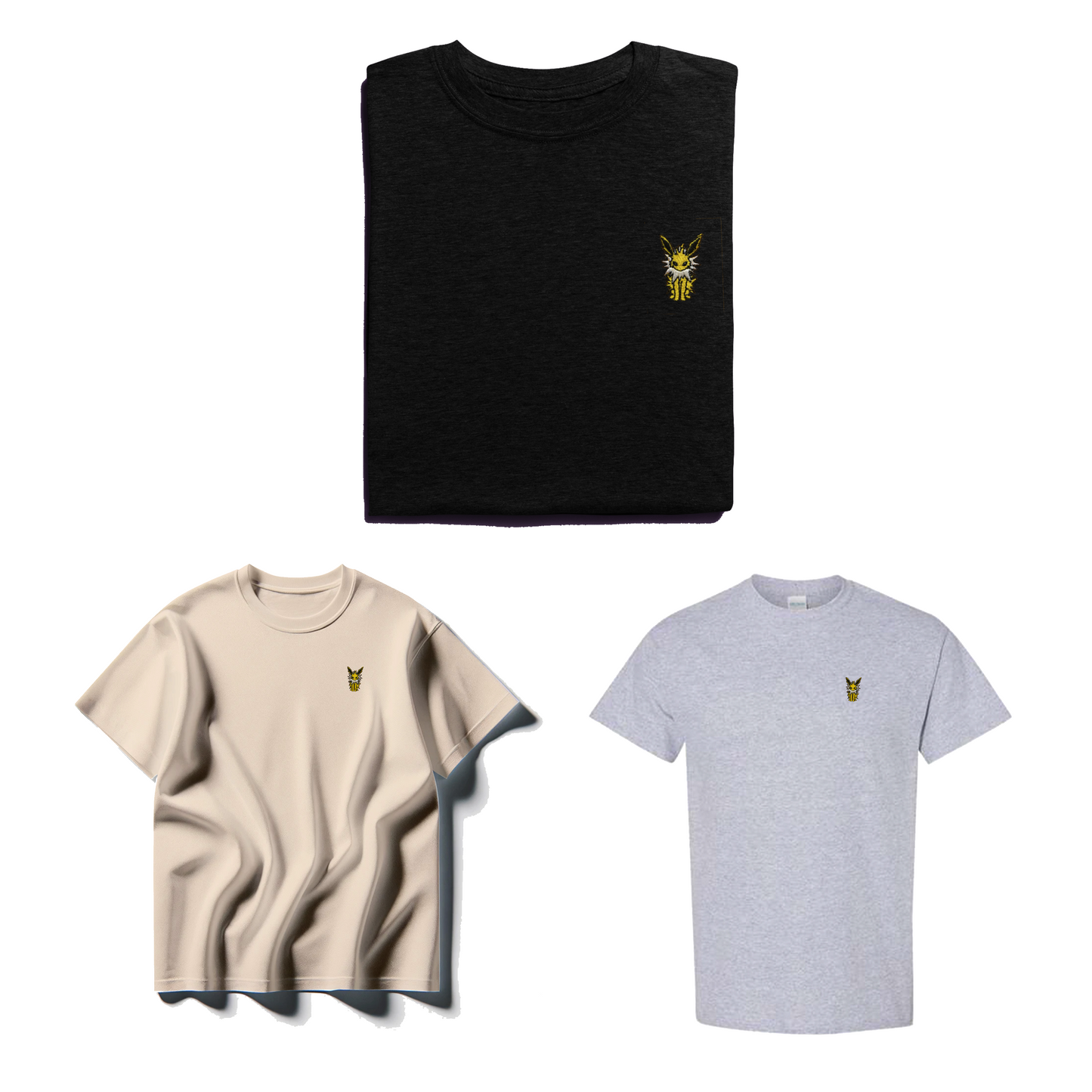 Jolteon Embroidered Tee Shirt